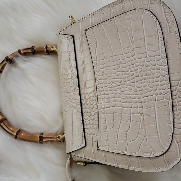 Borse in Pelle Bamboo bag - Picture 3 of 10